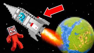 ZOSTALIŚMY WYRZUCENI z PLANETY w Minecraft!