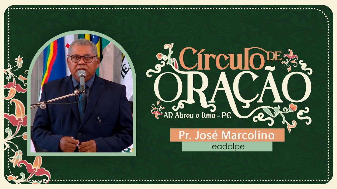 Pr. José Marcolino - Mensagem Bíblica - Ieadalpe - 27/08/2024.