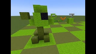How To Build Peashooters In Minecraft With Blueberry!