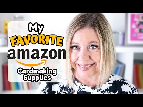 Top 10 of the BEST Card Making Supplies I Buy from Amazon
