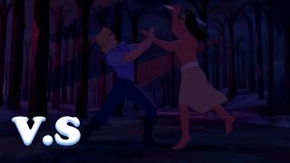 Batalla Disney &quot;John Smith VS Kocoum&quot; Pocahontas