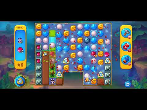 Fishdom level 11680 no boosters フィッシュダム ノーマル