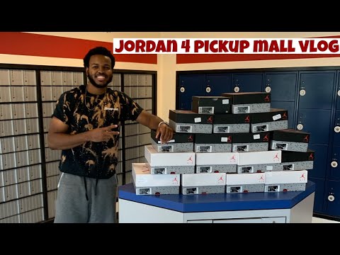 Jordan 4 White Oreo MALL PICKUP VLOG (OVER 30 PAIRS BOUGHT!!)