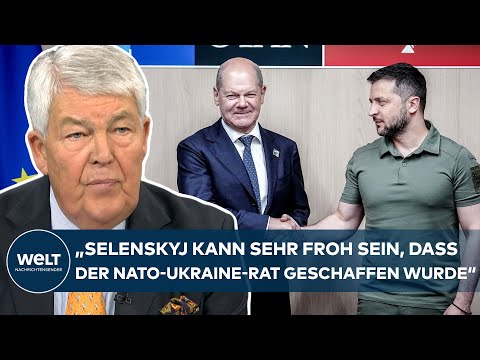 NATO-UKRAINE-RAT: "Selenskyj kann sehr froh sein, dass dieser Rat nun geschaffen wurde"