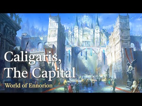 Caligaris, The Capital || Fantasy Music Mix for Creativity & Relaxation (w/ City Ambience)