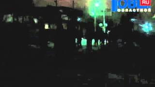 Разгон толпы около колонии №6 г. Копейска