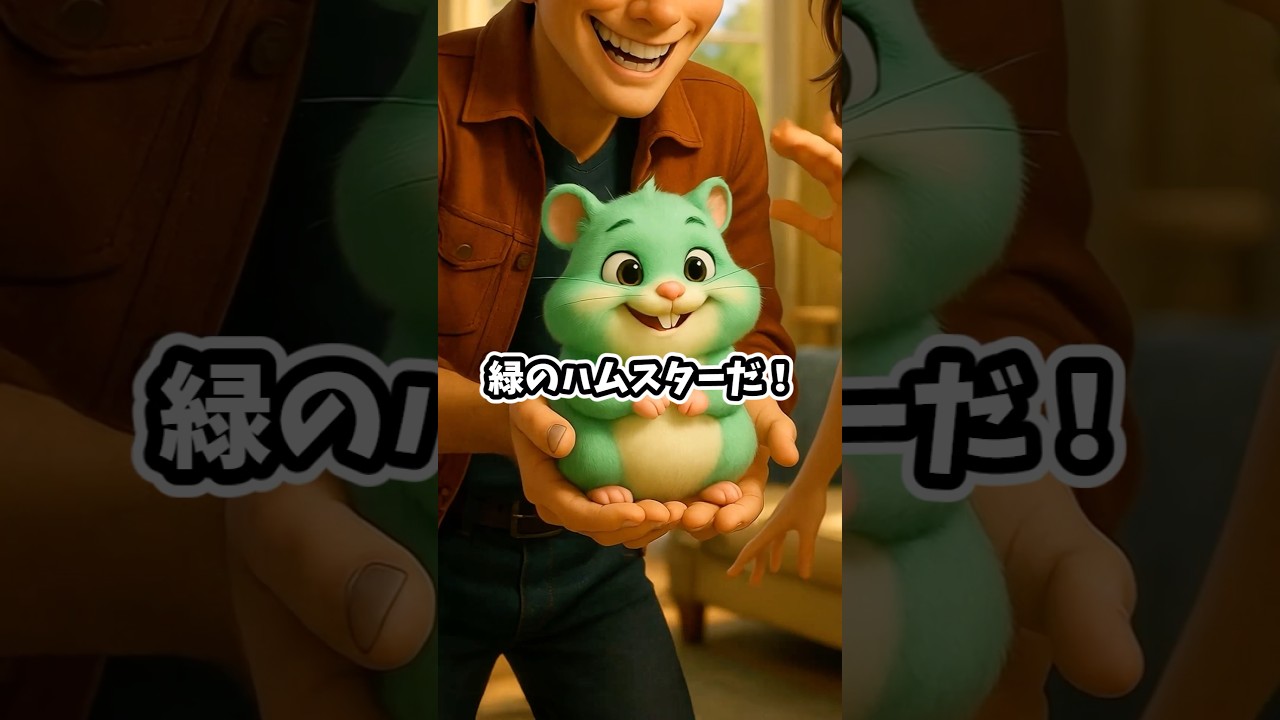 緑のハムスターに出会った結果。#究極の2択