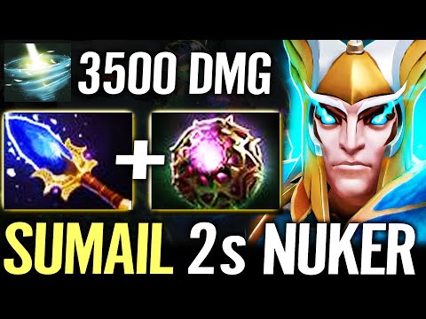 🔥 SUMAIL Skywrath Mage FORGOTTEN NUKER — Mystic Flare 3500 DMG 2SEC Disappear Dota 2 Pro