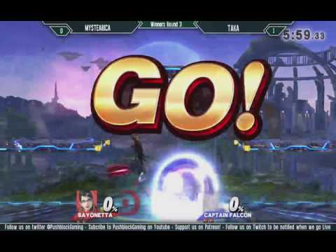 Master Hand Monthly #2 - Mystearica (Bayonetta) vs GR Taka (Captain Falcon) - Winners Round 3