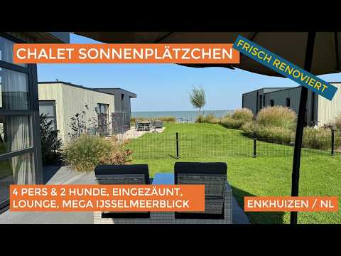 Chalet Sonnenplätzchen, Mega-Meerblick, 4 Personen, Hunde willkommen, Enkhuizen / IJsselmeer Nr. 229