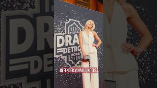 Go behind the scenes with Vivian Jungels at the 2026 PWHL Draft!
