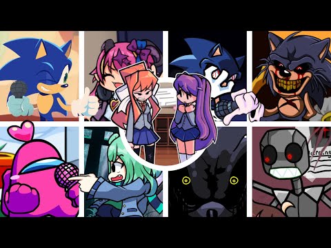 DEEP POEMS But Every Turn A Different Cover Is Used🎶(FNF: Hotline 024 But Everyone Sings it)