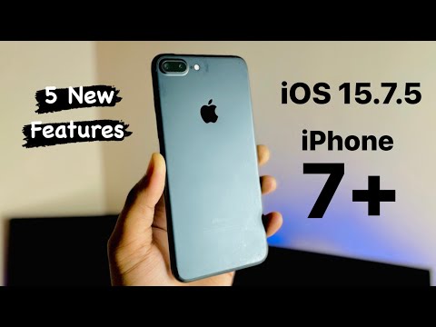 iPhone 7 Plus on ios 15.7.5 - New features 😘😘