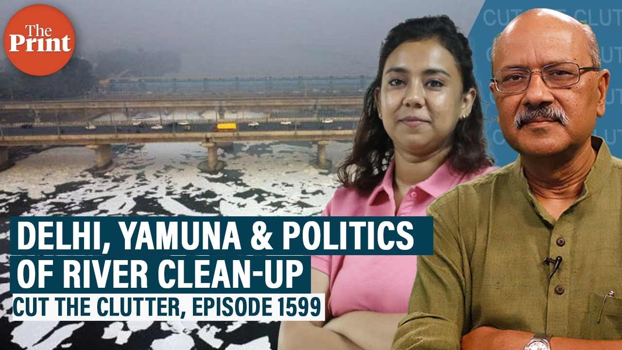 Politics, pollution & Delhi polls:Why Yamuna's dying a slow death | Shekhar Gupta with Soumya Pillai