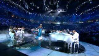 Eurovision 2008 Semi Final 1 10 Poland *Isis Gee* *For Life* 16:9 HQ