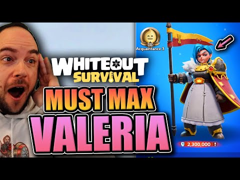 Upgrade Valeria Now! [here's how I unlocked her instantly...] Whiteout Survival