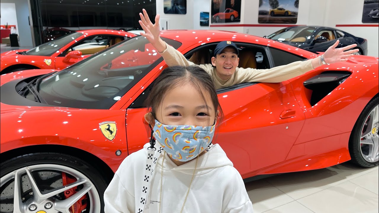 MY KID PICKED MY NEW CAR | FERRARI F8 TRIBUTO