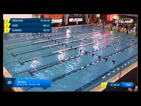 Serie 1 dei 200 Misti Juniores F - 7° Trofeo SOGEIS Montichiari