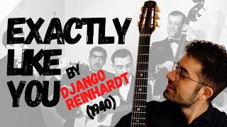 EXACTLY LIKE YOU solo di Django Reinhardt (1940)