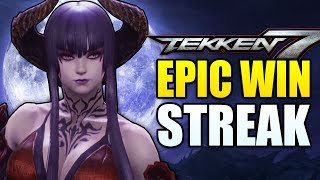 EPIC WIN STREAK!! - TEKKEN 7 - Eliza Ranked Matches!