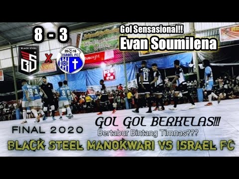 Final Sengit, Bintang Timnas!! BLACK STEEL MANOKWARI vs ISRAEL FC (FT: 8-3) Highlights Final Futsal
