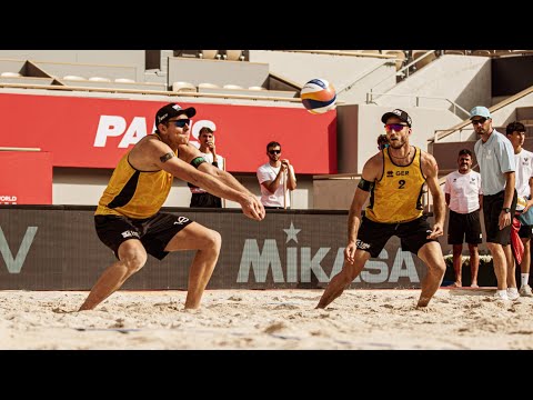 Beach Pro Tour Elite 16 Paris: Interview mit Ehlers/Wickler nach dem Spiel gegen Perusic/Schweiner