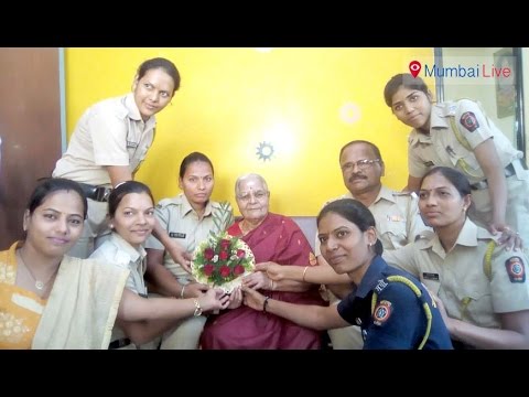 माटुंगा पोलिसांकडून आजींचा वाढदिवस साजरा
