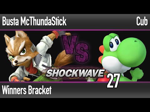 SW 27 Wii U - Busta McThundaStick (Fox) vs Cub (Yoshi) - Winners Bracket