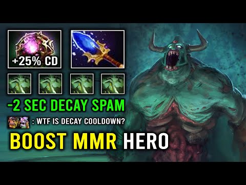 How to Boost MMR By Just Pressing Q on Undying -2 Sec Decay Cooldown 6600 HP Dota 2