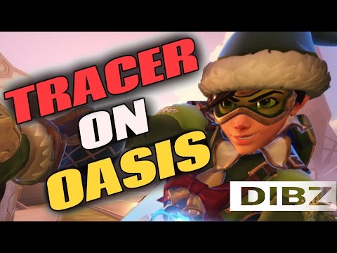 Overwatch: Tracer Is GODLY On Oasis! QP Commentary + MASTERS COMPETITIVE! Video
