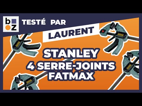 Lot de 4 serre-joints Fatmax STANLEY