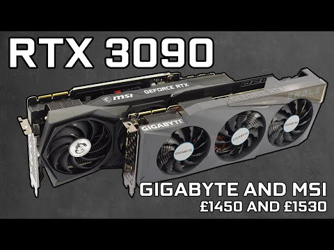 Nvidia RTX 3090 Review, ft. MSI and Gigabyte