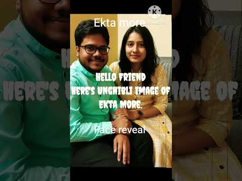 Ekta More face reveal #subscribe #yt #ayushmore #ektamore
