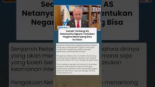 Israel Bikin Gaduh! Netanyahu Ngeyel yang Tentukan Negara Mana Saja yang Boleh Kirim Tentara ke Gaza