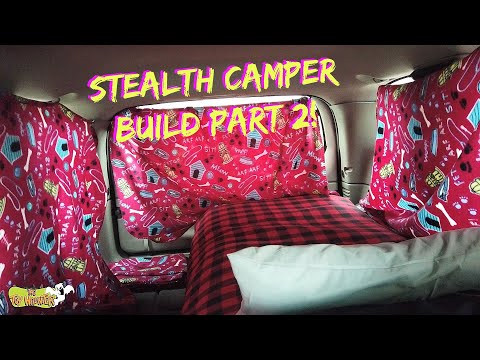 Stealth Urban Camper Build | 2003 GMC Envoy | Part 2