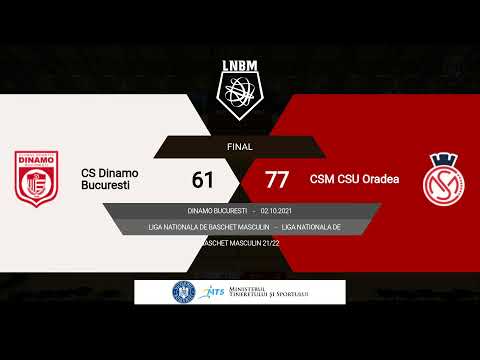 LNBM 2021-2022: Dinamo București - CSM CSU Oradea