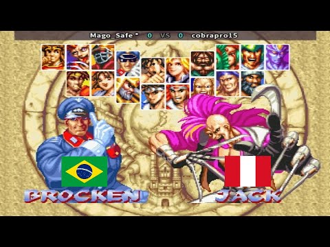 World Heroes Perfect - Mago_Safe * vs cobrapro15