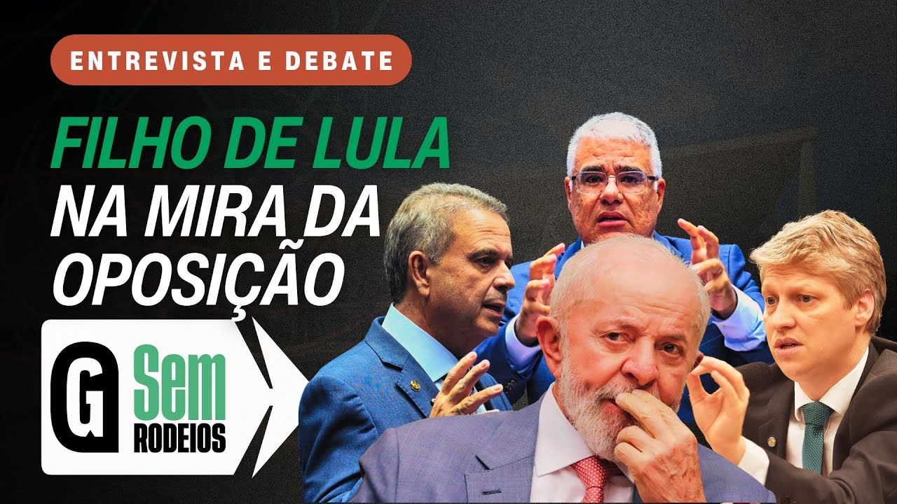 🔴 AO VIVO - Ofensiva contra filho de Lula - ação gera disputa no STF/ SEM RODEIOS