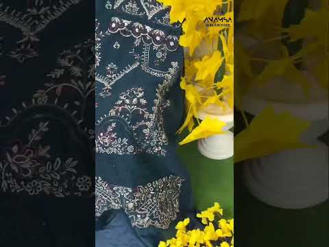 Anamsa 260 Heavy Pure Georgette Wholesale Pakistani Salwar Suit – product video thumbnail