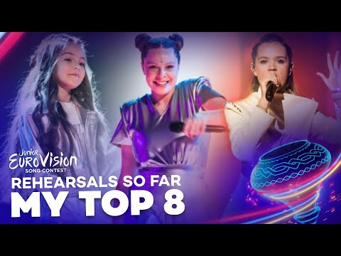 Junior Eurovision 2022: Rehearsals So Far | My Top 8