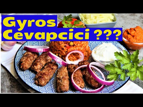 Gyros Cevapcici | Griechenland trifft auf den Balkan | Die Frau am Grill