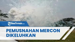 Viral Video Pemusnahan Mercon di Bangkalan Dikeluhkan, Kaca Rumah Pecah hingga Warga Kaget