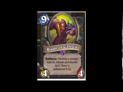 Blade of C'Thun Sounds - Hearthstone