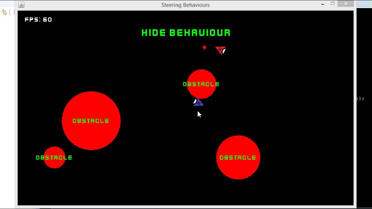 Java 2D: All Steering Behaviours For AI Game Programming