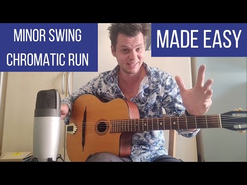 Django Reinhardt's IMPOSSIBLE Chromatic Lick in Minor Swing MADE EASY