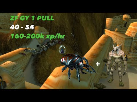ZF GY + Scarabs | 40-54 Mage Solo 160-200K xp/hr | 85+ mobs | Wow Classic Anniversary