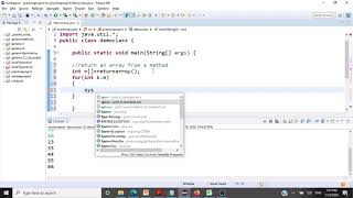 Java Programming - Passing Arrays to Methods and Returning Arrays - CSE1007