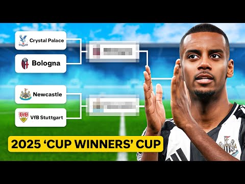 I Brought Back the UEFA 'Cup Winners' Cup in 2025...❤️