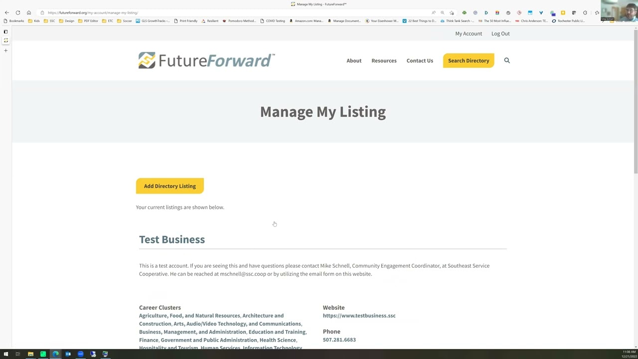 FutureForward™ Example Business Video