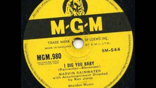 I DIG YOU BABY    MARVIN RAINWATER  78rpm